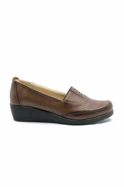 Berfilla Dr.Recommended % Leather Inside Mother Women's Ballet Flats TABA