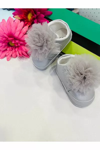 Baby Mädchen Special Tag-Party-Outdoor- Tüll Velcro Orthopädische Schuhe