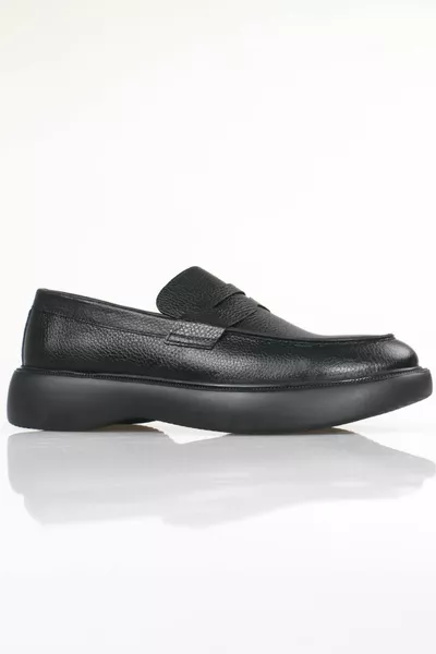 Mocassins en cuir véritable pour hommes
