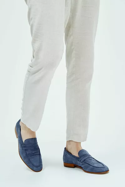 Men's Genuine Leather Loafer Shoes   Erk Ayk 