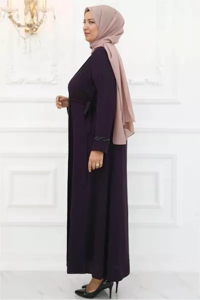 المرأة البرقوق الحجر مساء اللباس T 