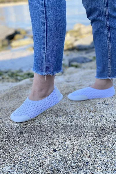 للجنسين سميكة وحيد العظام نعل متعدد الأغراض أحذية البحر تجمع الشاطئ حديقة الجوارب الرئيسية