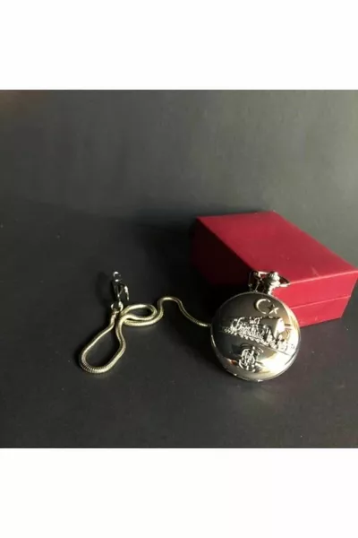 Tcdd Pocket Watch with Flip Shackle
