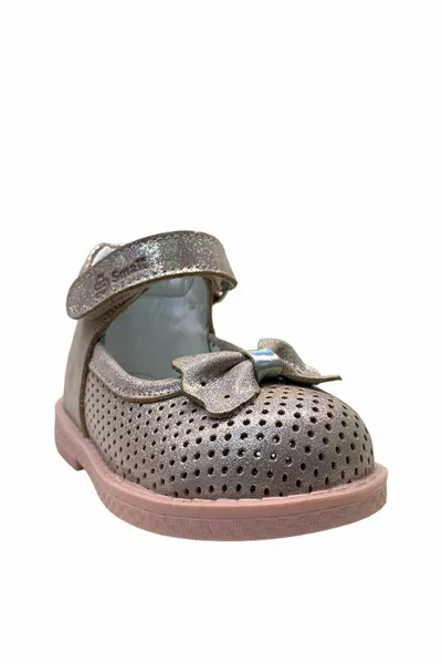  Полный ортопедический % натуральная кожа для девочек Корсет из пудровой кожи Обувь первого шага