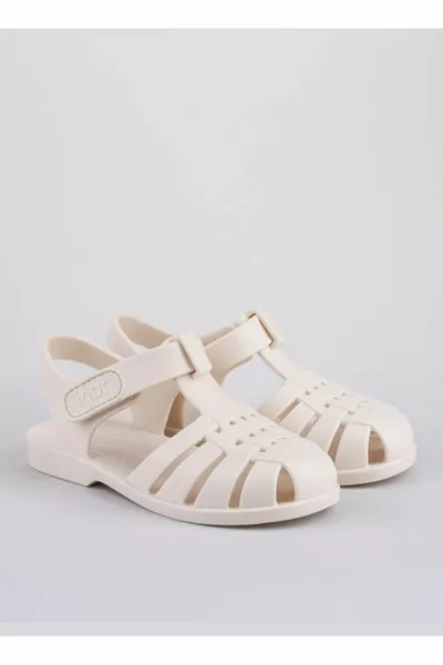 Пудровые женские сандалии  CLASICA V.