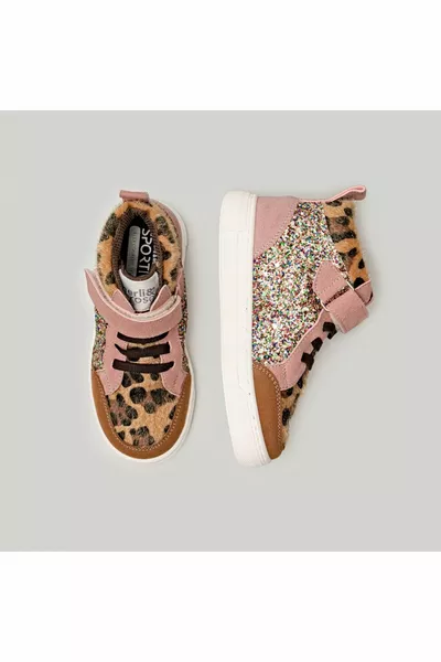 Merli Rose Shine Boots Pink