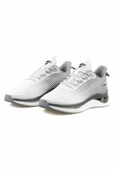 Gamelu Stark Air Bosth Heren Sneakers Wit-grijs