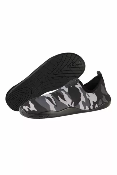 Nero Camouflage Scarpe Da Mare, Scarpe Da Spiaggia, Scarpe Da Piscina, Design Flessibile
