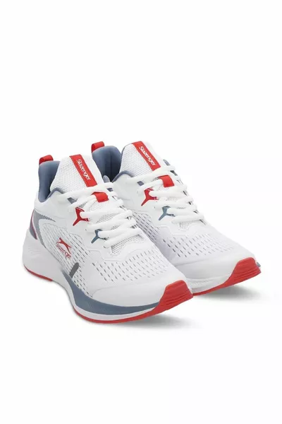 Водни маратонки Дамски удобни маратонки Бяло сиво червено