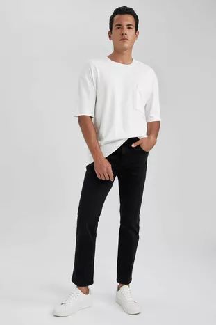 Sergio Regular Fit Нормальный крой Нормальная талия Джинсы с трубой au