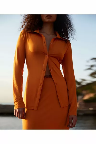 for Gülşen Midi Skirt with Chain Accessories