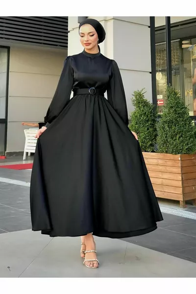 كلارا فستان سهرة أسود