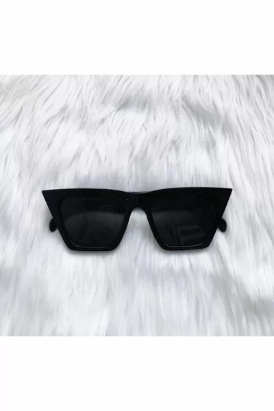 Cat Eye Black Sunglasses