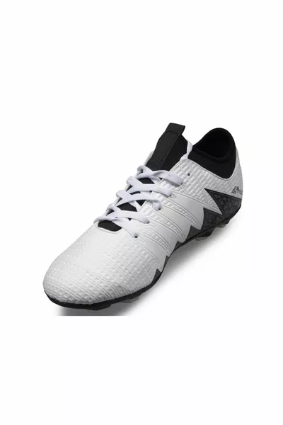  السيد الرجال الجوارب البيضاء كرامبون أحذية كرة القدم