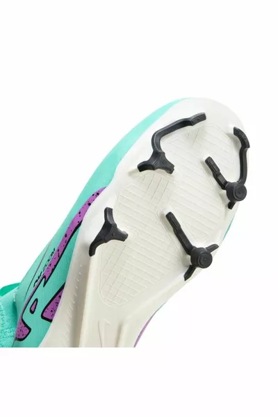 جي آر زووم فابور  أكاديمية FG / MG أحذية كرة القدم الخضراء للأطفال