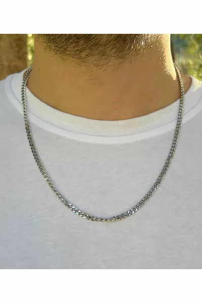 Комплект колие от 3 части и верига от лисича опашка