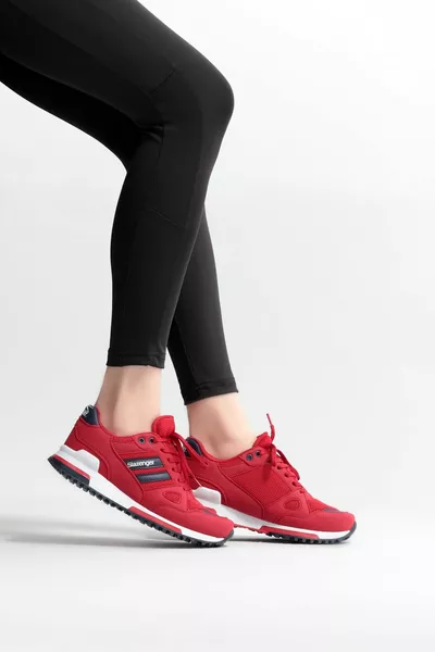 حذاء كستنائي I للجنسين أحمر