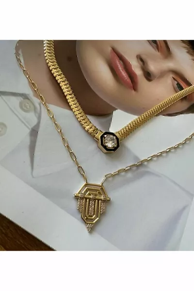 Colliers Serenay qui sont venus qui sont passés Lot de 2