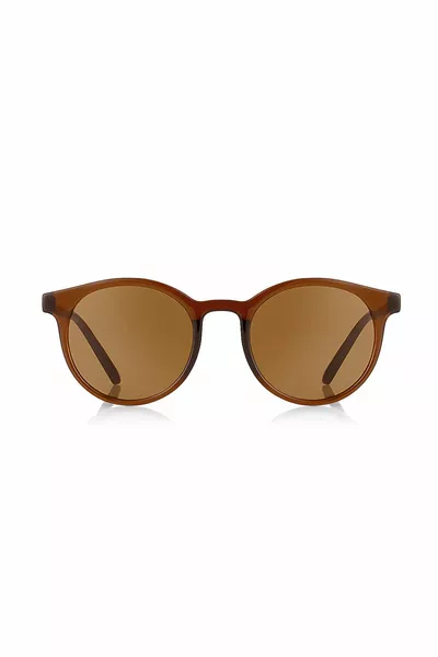 Brown Unisex Sunglasses 