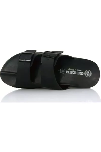 نعال رجالي سوداء بمثبت رقم  للمنزل