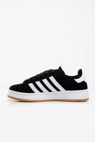 حذاء رياضي نسائي أسود وأبيض