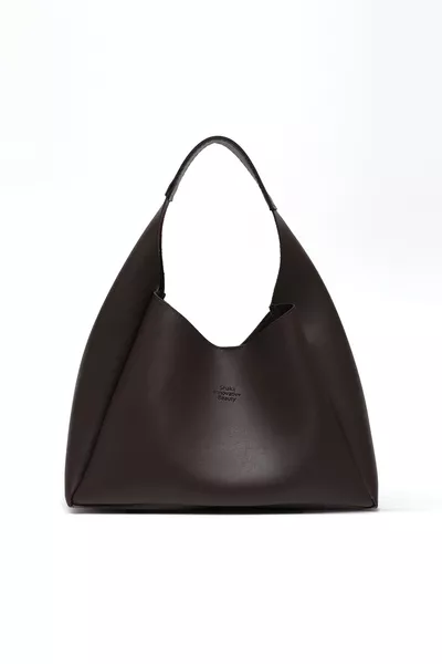 Коричневый / Белый / Черный  Набор из 3 сумок из искусственной кожи: ручная, через плечо и на плечо ()