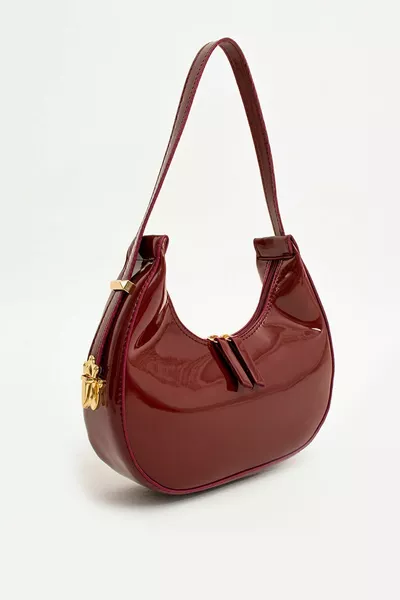 براءات الاختراع الجلود الخاصة الذهب قفل معدني نظام حزام طول قابل للتعديل حقيبة الكتف المرأة