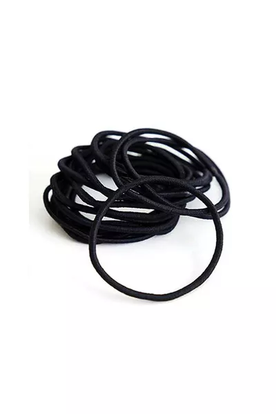  قطعة مشابك رفيعة سوداء