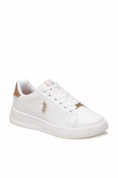 EXXY White Women's Pool Bottom Sneaker 