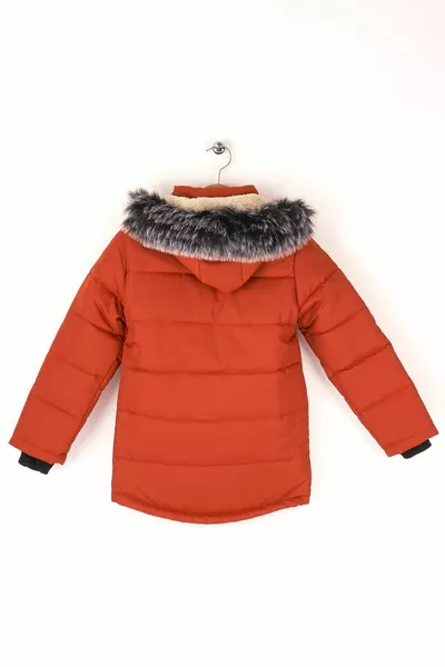 Толстое волокно, наполненное водой, ветром и дождем, кровельная черепица с капюшоном для мальчиков, зимнее пуховое пальто