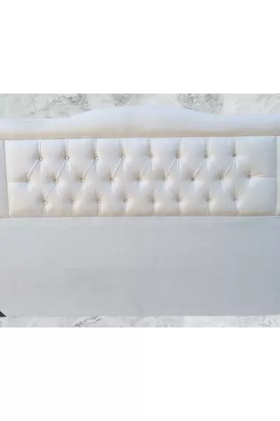 Заглавие DK Двойно Размер 'та Естествена Пухена Кремова Платна Пълна Стегната Ръчно Изработена