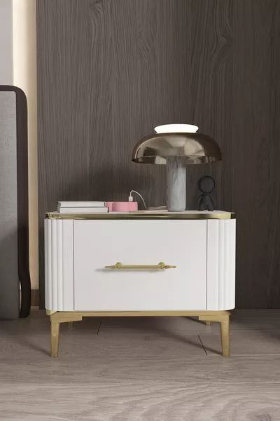 Ноќно шкафче BETY с чекмеджета - Страничен шкаф - Сифоньер - Органайзер