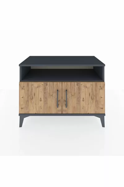 Hyperion Dressoir 2 Planken 2 Deuren Antraciet-Plant