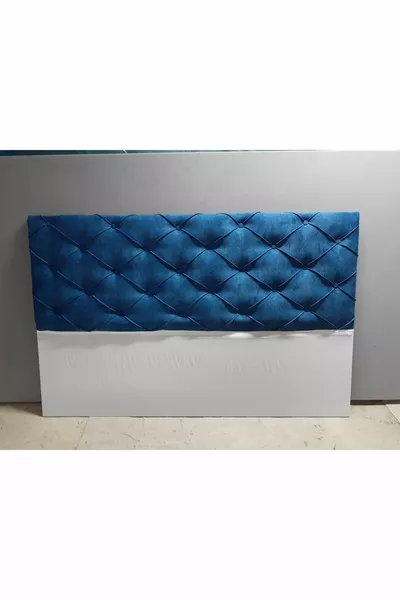 Basisbed Hoofdeinde X Blauw