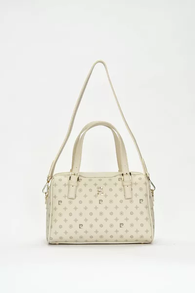 Bej Monogram Kadın Omuz Çantası 