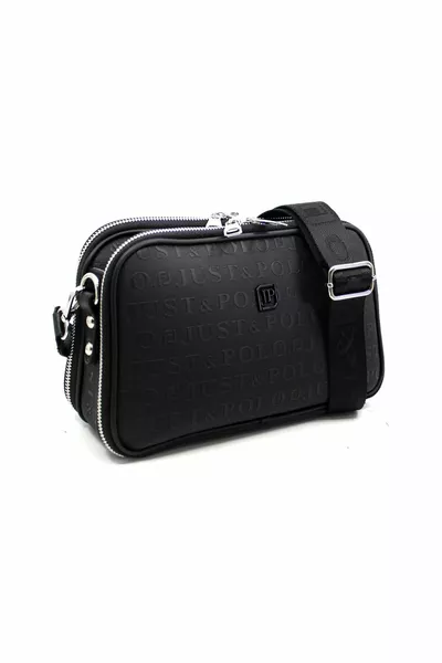 Kadın Siyah 5 Bölmeli Omuz Ve Çapraz Askılı Çanta