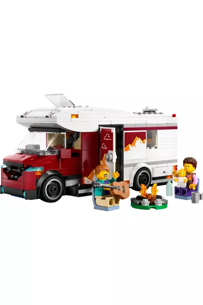 ® سيارة عطلة المدينة المغامرات + مجموعة صنع الألعاب الإبداعية للأطفال (P)