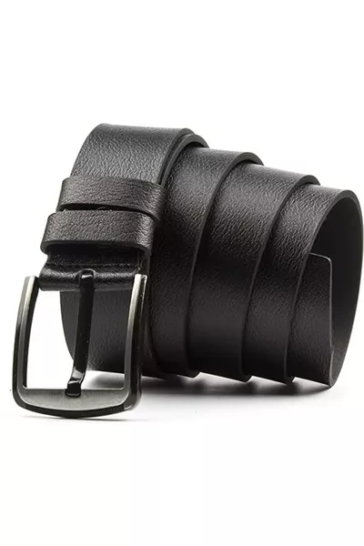 حزام جينز رجالي جلد طبيعي ٪ بمقاس كبير