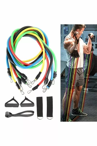 Latex-Widerstandsband-Set Türrahmen-Widerstandsband