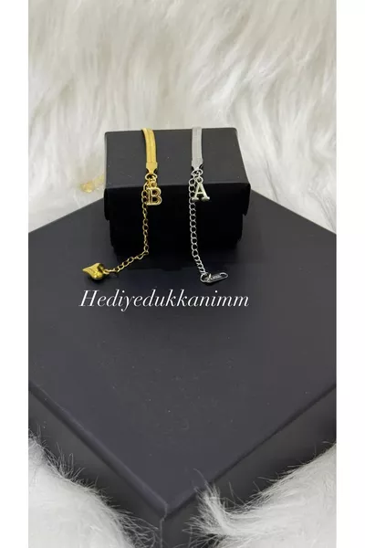 Steel Italian Double Bracelet, for a Lover, for a Spouse,