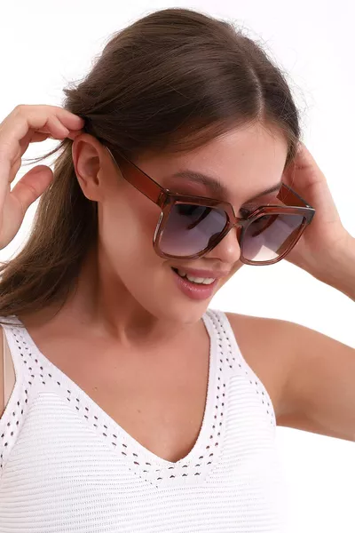 Occhiali da sole unisex Hills Marrone