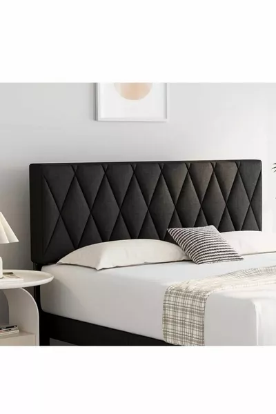 رأس سرير مزدوج مع قاعدة وسرير