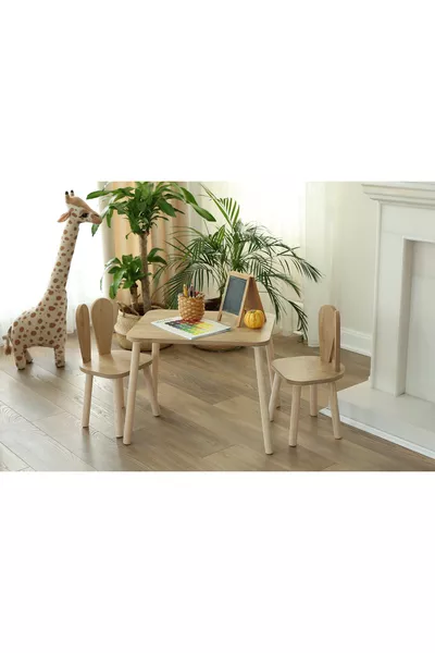 The Kids Table and 2 Chairs