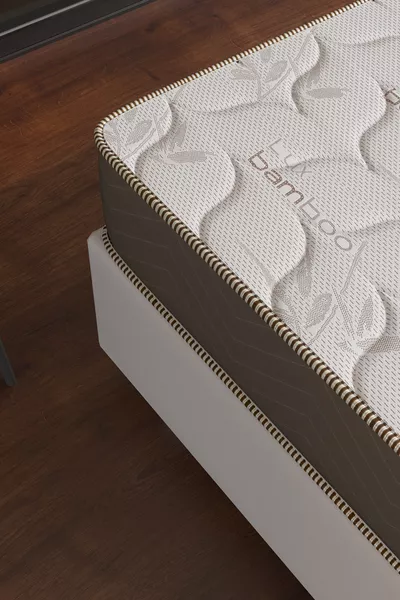 سرير بالكامل من نوع أورتوبيديك لوكس بامبو بنابض سم