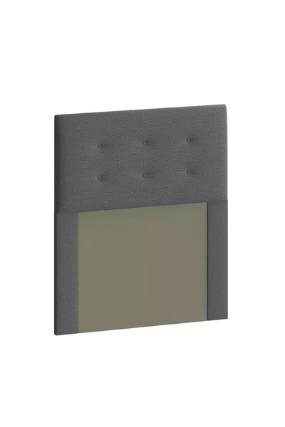 Kopfteil, Belgrad Kopfteil, Mit Größenoptionen, Hellgraue Farbe