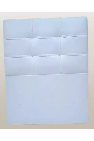 Başlık  DK Tek Kişilik 'lık Model Suni Deri beyaz Kumaş El Yapım