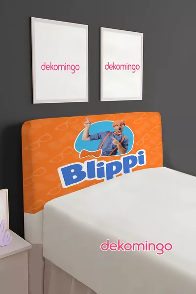 غطاء رأس سرير أطفال بنقشة بلِبّي