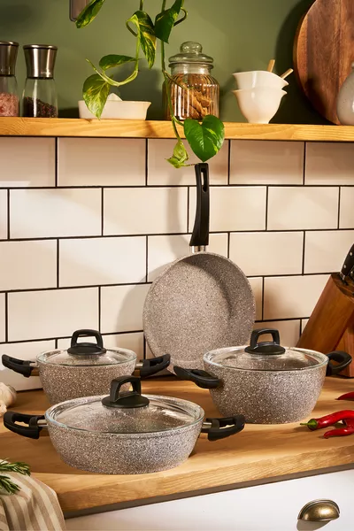 Ensemble de casseroles Nuga 7 pièces