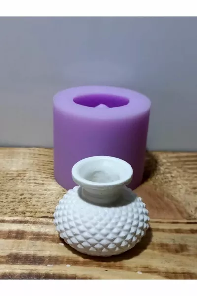 Stampo in silicone per piccolo vaso Tonbiş