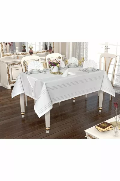 Ester Dining Set White  Pieces